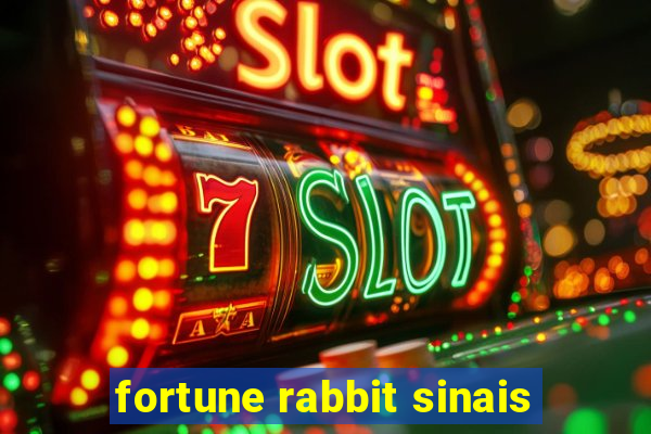 fortune rabbit sinais